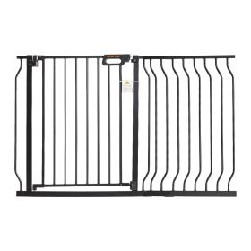 VEVOR Baby Gate, 29.5"-48.4" Extra Wide, 30" High, Dog Gate for Stairs Doorways and House