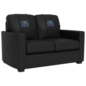 Silver Loveseat with Indiana Pacers Alternate Logo
