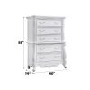 Latisha White Finish Chest