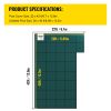 Inground Pool Safety Cover, Fits 20 ft x 40 ft Rectangular Winter Pool Cover with Right Step, Triple Stitched, High Strength Mesh PP