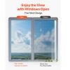 Window Screen Replacement, 100 ft × 96 in Window Screen Mesh, DIY Adjustable Fiberglass Screen Mesh - Durable, Washable & Easy to Install