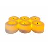 (3 pack) Unscented Led Tealights Flameless Candles, White, 4.60", 0.18 lb