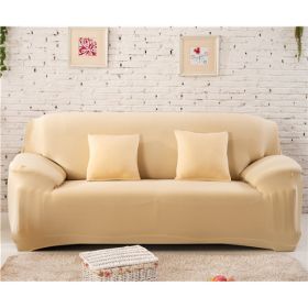 Solid Corner Sofa Covers Couch Slipcovers Elastica Material Sofa Skin Protector Cover Sofa Armchair (Option: 12-PillowcaseÃ—2)