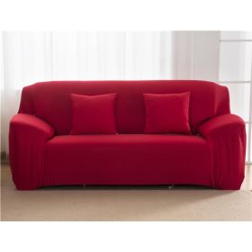 Solid Corner Sofa Covers Couch Slipcovers Elastica Material Sofa Skin Protector Cover Sofa Armchair (Option: 1-PillowcaseÃ—2)