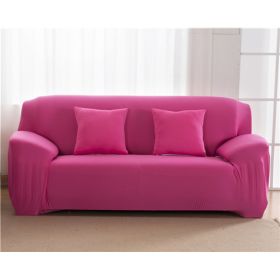 Solid Corner Sofa Covers Couch Slipcovers Elastica Material Sofa Skin Protector Cover Sofa Armchair (Option: 7-PillowcaseÃ—2)
