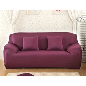 Solid Corner Sofa Covers Couch Slipcovers Elastica Material Sofa Skin Protector Cover Sofa Armchair (Option: 18-PillowcaseÃ—2)